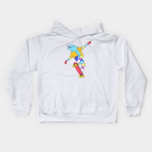 Skate Dolphin Kids Hoodie